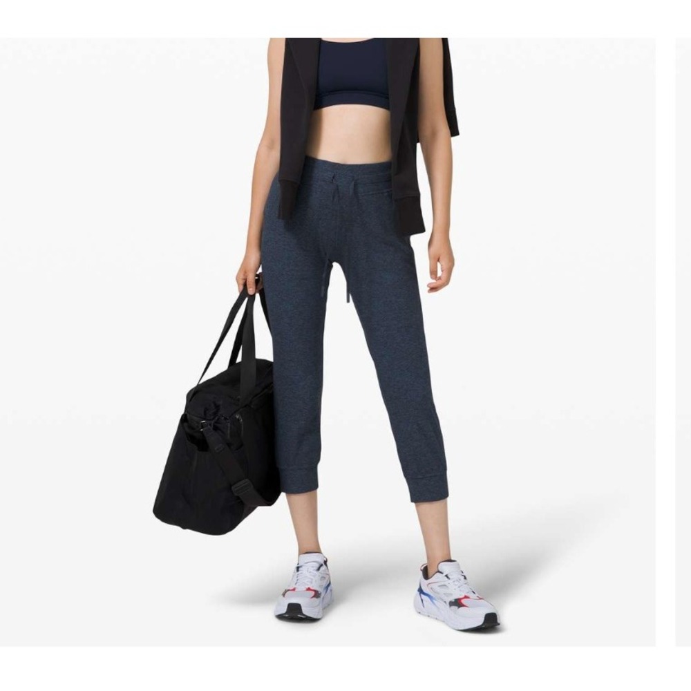 Lululemon Ready to Rulu High-Rise Crop Joggers Navy 20 Plus Size Athletic Yoga